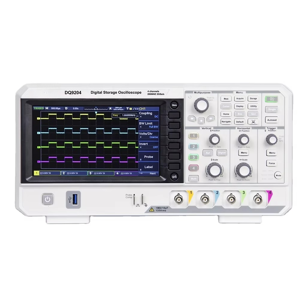 Oscilloscopio Digitale DQ9104  - Digital Storage Oscilloscope 4 Channel 100Mhz recensione e prezzo