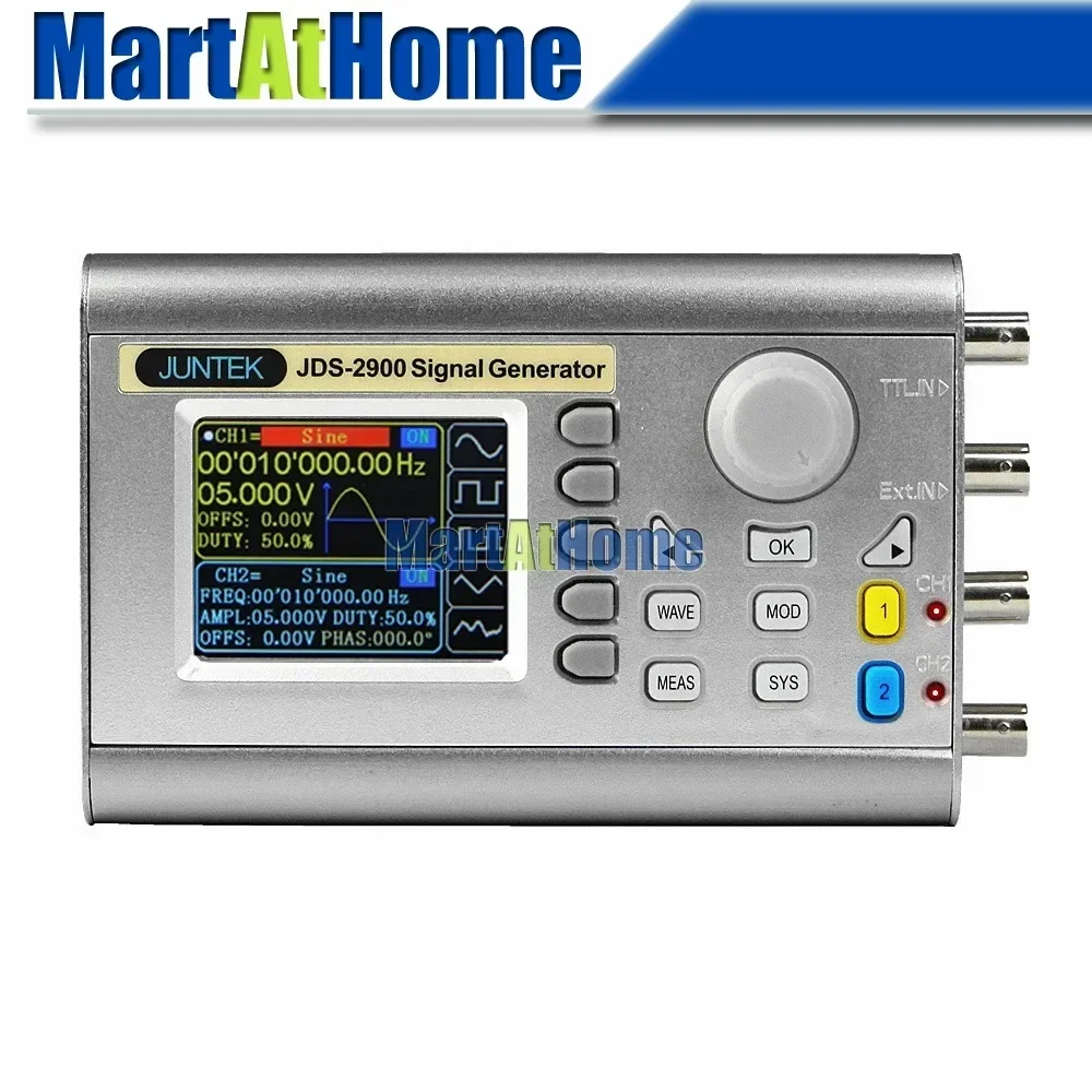 Generatore di segnali DDS digi - Dual Channel Arbitrary Waveform Function Generator 60Mhz recensione e prezzo