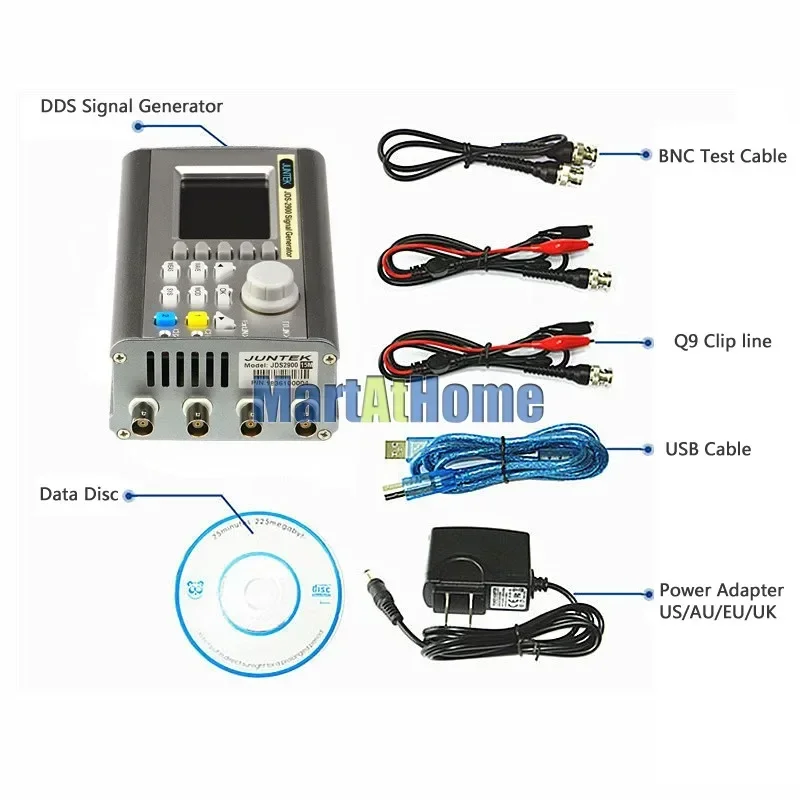 Generatore di segnali DDS digi - Dual Channel Arbitrary Waveform Function Generator 60Mhz recensione e prezzo