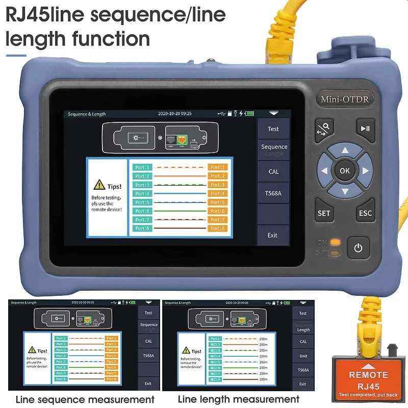 Novker 12-in-1 Mini OTDR NK400 - Optical Time Domain Reflectometer Otdr 1310 1550Nm recensione e prezzo