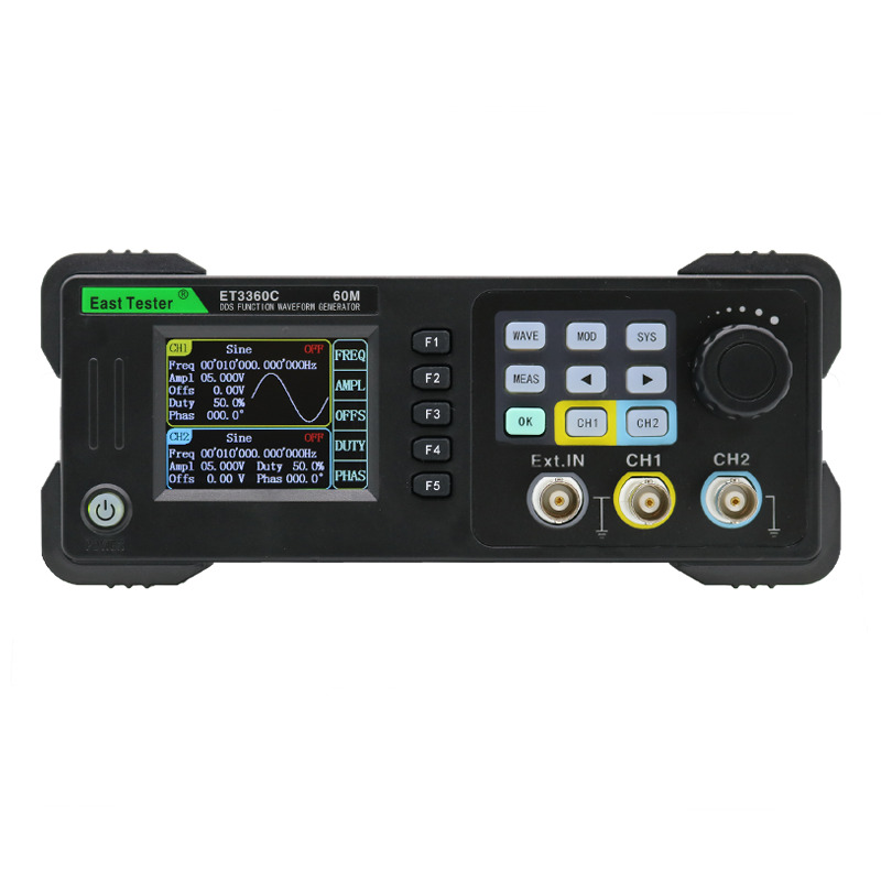 East Tester ET3320C ET3340C ET - Dual Channel Arbitrary Waveform Function Generator 60Mhz recensione e prezzo